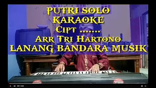 PUTRI SOLO,KARAOKE,KENDANG RAMPAK Arr Tri Hartono,LANANG BANDARA MUSIK