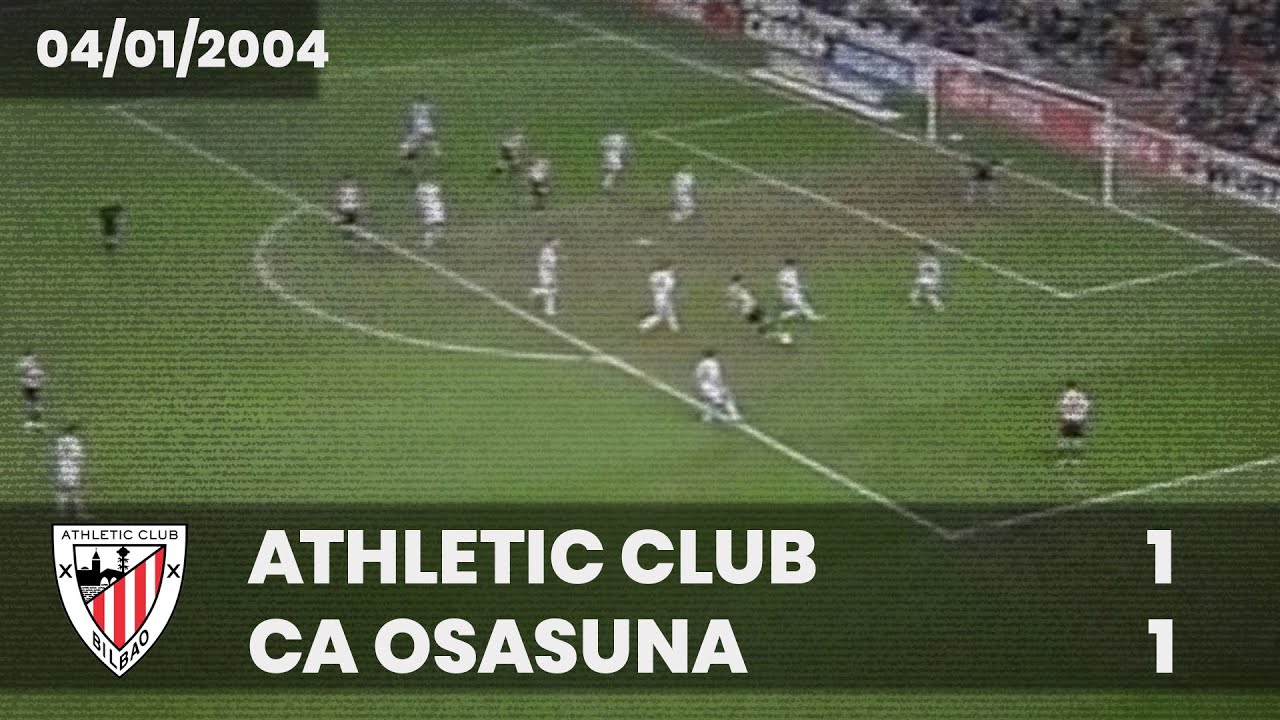⚽️ [Liga 03/04] J18 I Athletic Club 1 - CA Osasuna 1 I LABURPENA