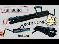 How to make a powerfull mini gun rotating with full build easy #diy #paperart #papercraft #0rigami