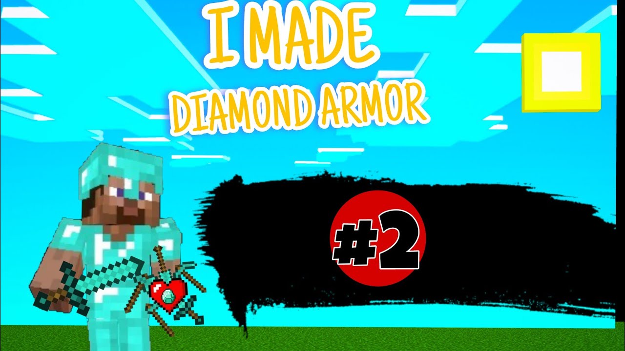 can I made my full diamond armour in Minecraft||😍😍 with fully enchanted ...