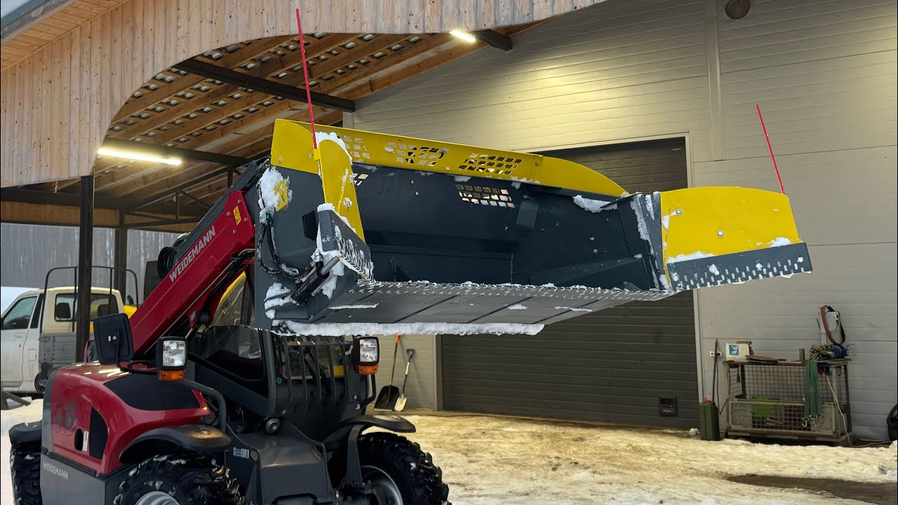 Сноупушер как ковш. Хорошо режет, хорошо черпает