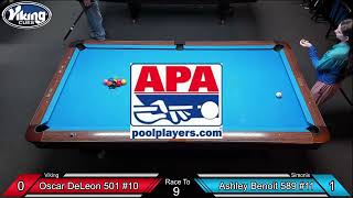 Ashley Benoit 589 #11 takes on Oscar DeLeon 501 for the #10 spot
