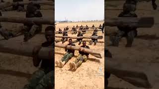 See how Nigerian soldiers are warming up for action #niger #coup