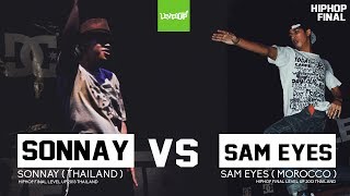 LEVEL UP 2013 FINAL | HIPHOP | FINAL | SONNAY VS SAM EYES | BANGKOK THAILAND