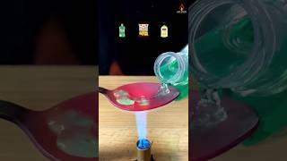 1000°C Hotspoon VS Green Water, Pop Snacks, Baby Sanitizer 🥨😱 #satisfyingvideo #experiment #foryou