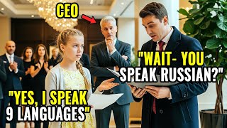 CEO Hears Janitor's Daughter Speak 9 Languages — What He Does Next Leaves the Office Speechless