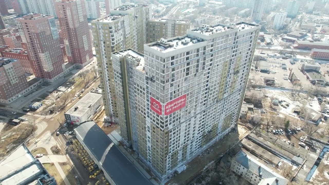 ЖК PROFIT (Профит) — съёмка с воздуха (март 2023)