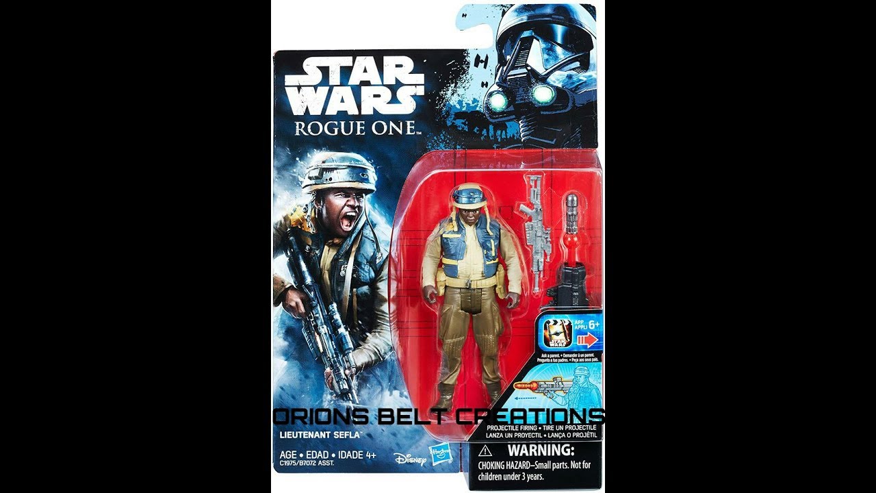 STAR WARS ROGUE ONE LIEUTENANT SEFLA NON-MINT