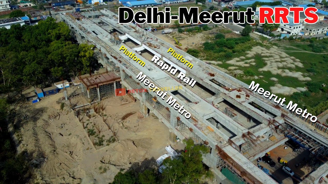 जानिए कैसे Rapid Rail और Meerut Metro Same Track पर चलेंगी ।।