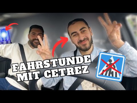 Fahrstunde mit Cetrez 🧨 | Wir fahren auf die Autobahn...