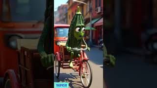 Grandfather Had A Bitter Gourd And A Pumpkin