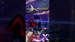 Team AFK mirror world end 3 minutes #roblox #universaltowerdefensex #utdx