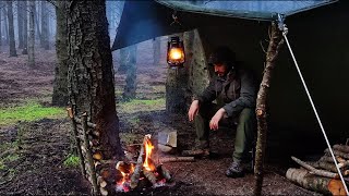 Solo Camping Overnights  Cabin & Shelters Video Compilation
