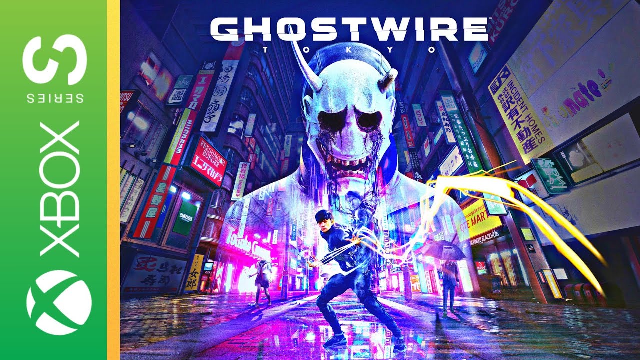 Геймплей Ghostwire Tokyo Xbox Series S