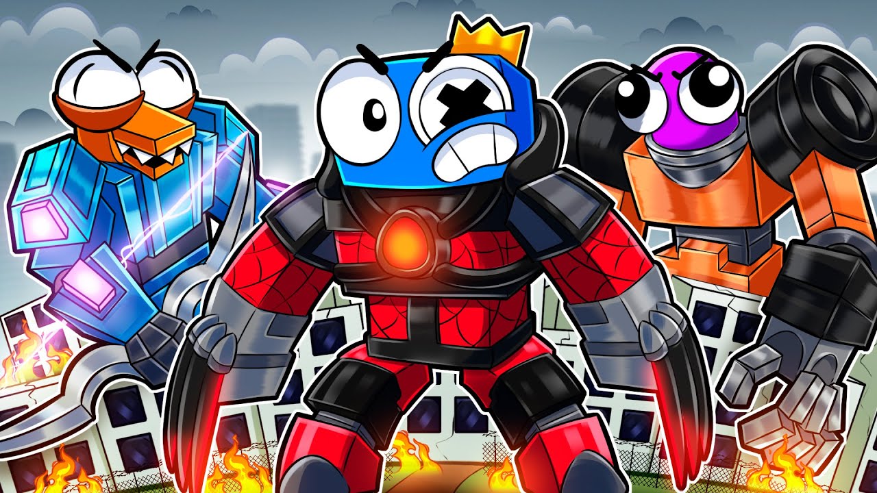 ВЫЖИВАНИЕ РАДУЖНЫХ МЕХОВ!! (Обновление «Разборки мехов»)