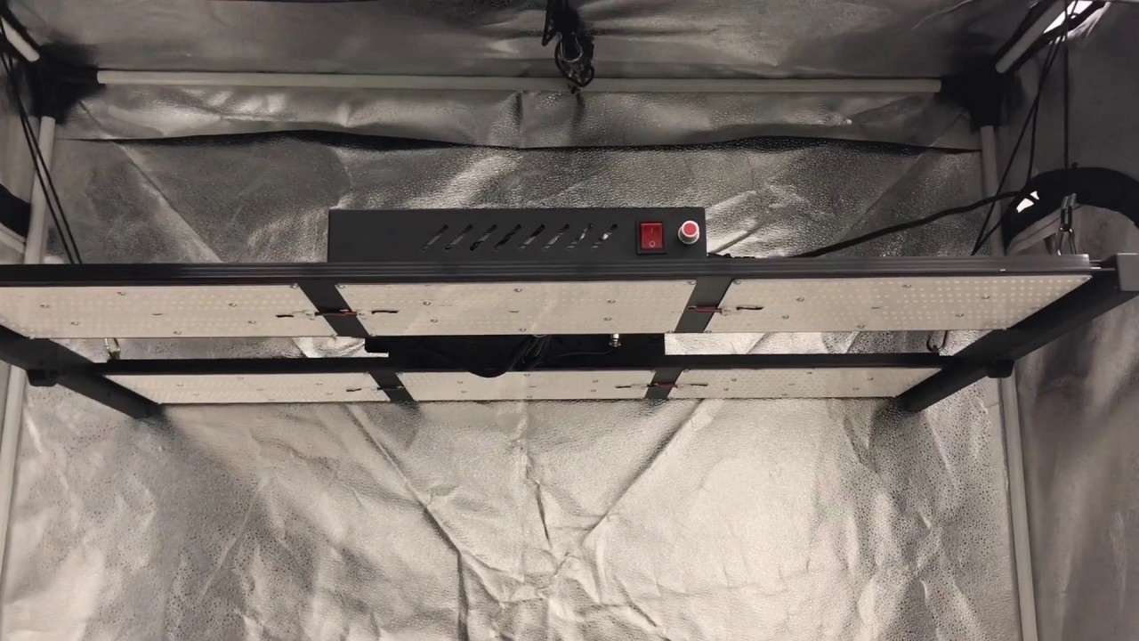 640w led foldable quantum board grow light