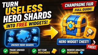 Champagne Fair Explained! Free Hero Widgets with Old Shards
