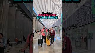 Cómo sobrevivir escalas largas en los aeropuertos #travel #viajes Cómo sobrevivir escalas largas en los aeropuertos #travel #viajes