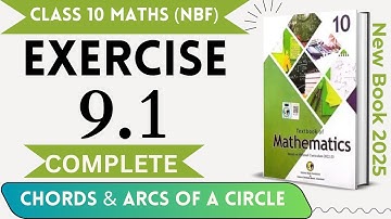 Class 10 Maths Exercise 9.1 New book nbf || 10th math nbf Chapter 9 ex 9.1||  Ex 9.1 class 10 nbf