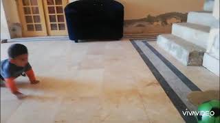 M S Playing With Football