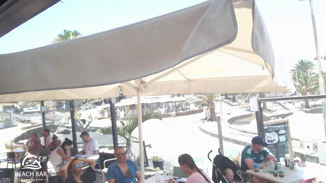 Webcam Lanzarote - Live Stream from the Beachbar in Costa Teguise