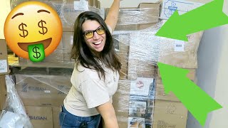 HUGE BULK Liquidation Pallet Unboxing for Facebook Marketplace Flipping! Make money Selling on FB