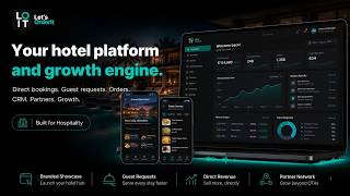 LetsOrderIt for Hotels: Launch Your Hospitality Platform &amp; Partner Network
