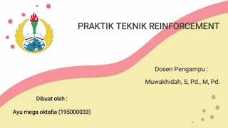 Praktik Teknik Reinforcement Positif