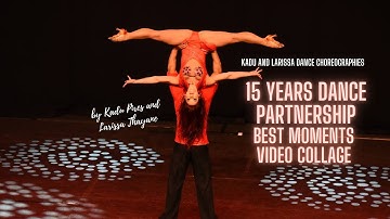 Brazilian Zouk Dance | Kadu and Larissa BEST DANCE choreographies | 15 years dance partnership