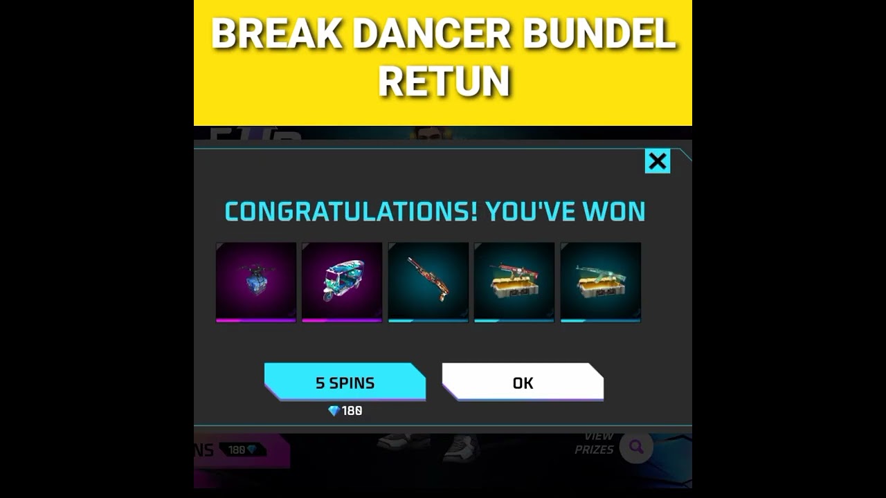 How To Get Break Dancer Bundle & All Bundles 1 Spin Trick😳 In New Style UP Event || 