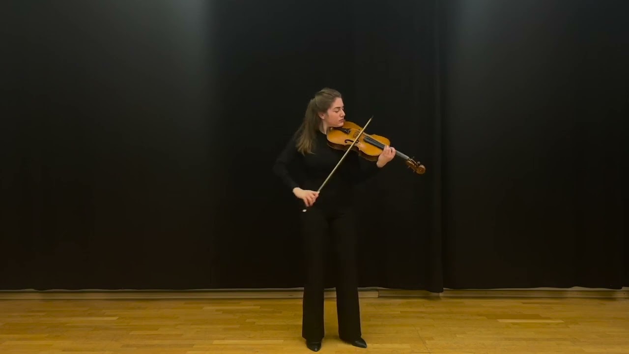 Bach Violin Solo Sonata BWV 1001- Adagio and Fuga Arranged for Viola-  Noga Shaham