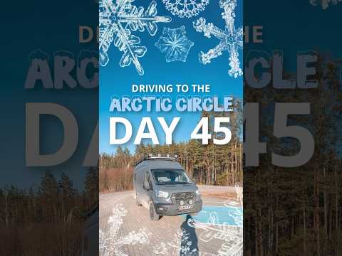 Day 45 of Driving to the Arctic Circle in My Van ????❄️