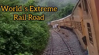 Journey:Mountain Rail Route from Sakleshpur to Kukke Subramanya via Yedekumeri.