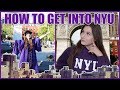 HOW TO GET INTO NYU FILM SCHOOL *Tips From an Alum*