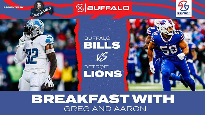 Buffalo Bills vs Detroit Lions Match-up Show | C1 BUF