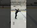 My first YouTube Short! #figureskating #iceskating #フィギュアスケート #icerink #athlete #sports #fitness