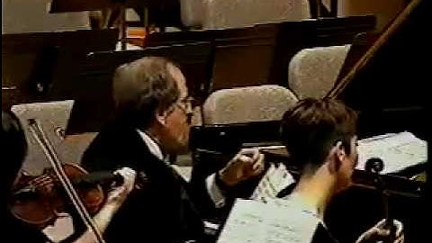 LUKAS FOSS, J S BACH CONCERTO IN D MINOR PART 2