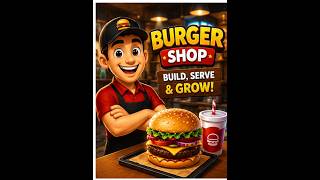 🍔 I Built the BIGGEST Burger Shop Ever! | 🏆 The BEST Burger Shop Game for Kids! 🎮 screenshot 2