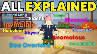 ALL 44 ENCHANTMENTS EXPLAINED in Fisch