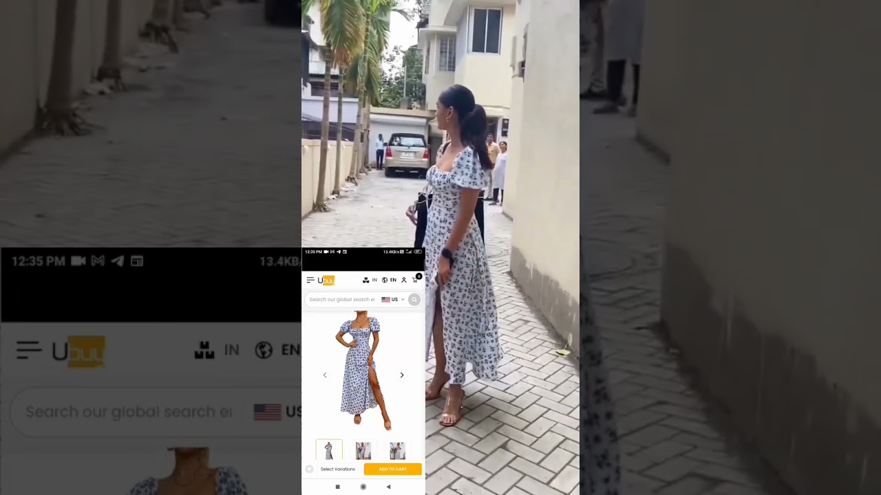 mrunal thakur dress online price 😱