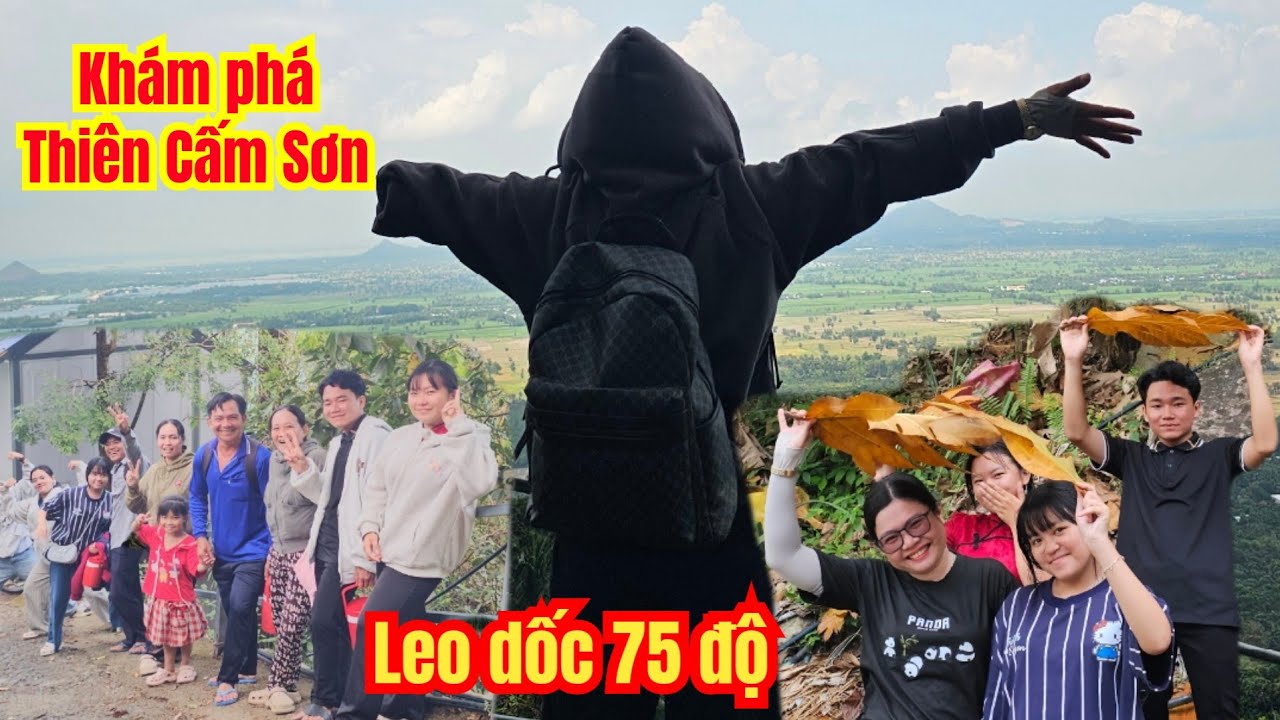 Khám Phá Thiên Cấm Sơn Leo Dốc 75 Độ Thở Không Ra Hơi....