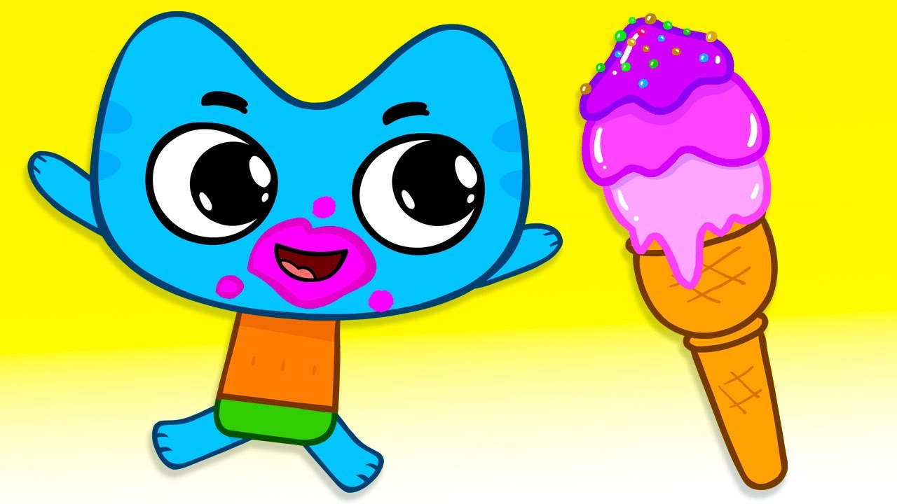 ICECREAM SONG 🍦🍧 Kit and Kate Nursery Rhymes & Kids Songs 🎶