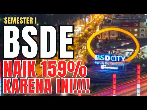 BSDE LABA NAIK DRASTIS!!!! #bsde #analisafundamental