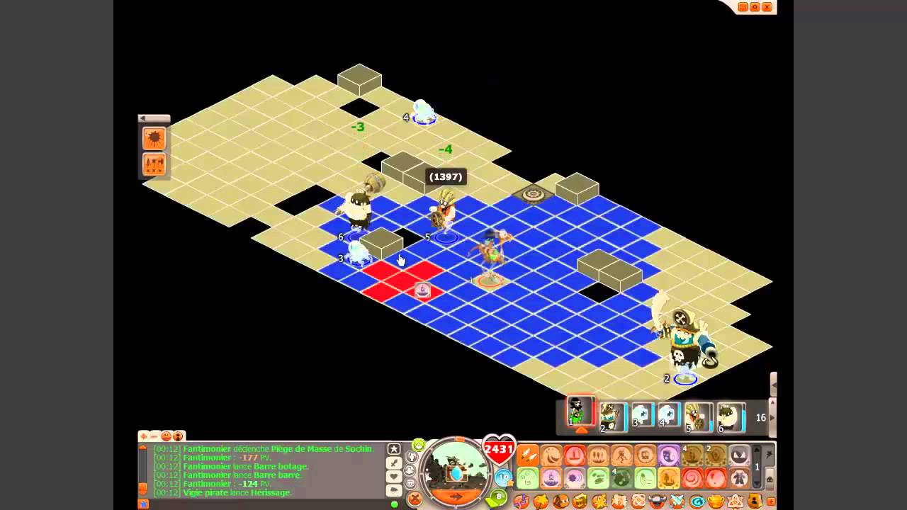 dofus  sram 190 solotage du ben le ripate (ulette)