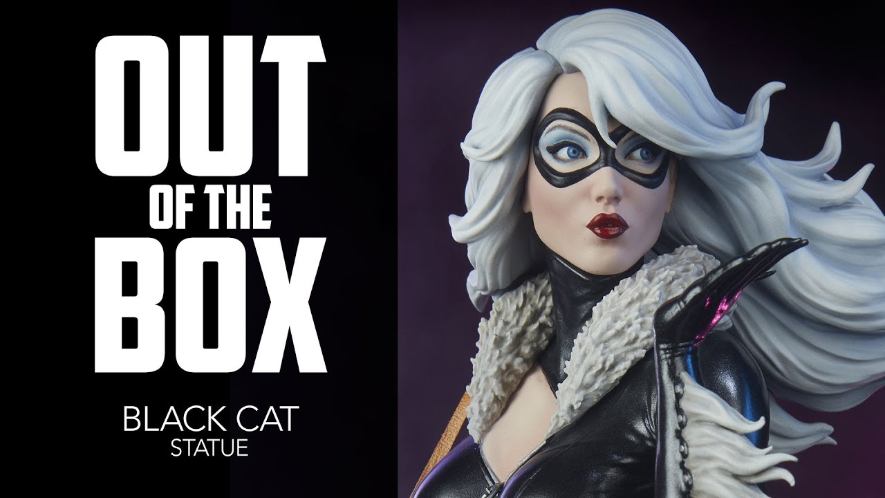 Black Cat Spider Man Marvel Sideshow  | Out of the Box