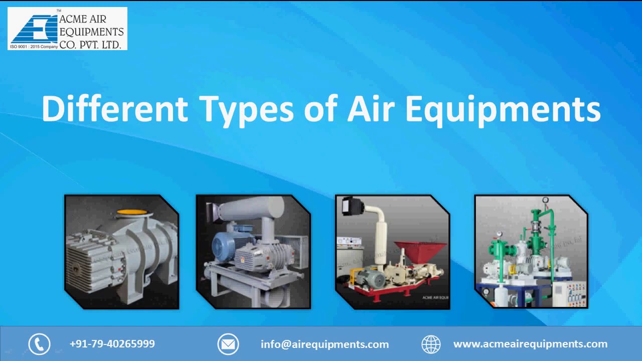 Different Types of Air Equipments YouTube