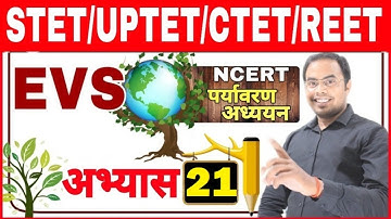SUPER TET & UPTET | REET & CTET EVS | Evs practice set- 21 | Environmental studies | evs class by...