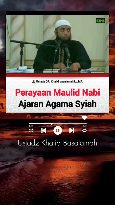 Perayaan MAULID itu ajaran SYI'AH #shorts #maulid #kajiansunnah #syiah #ustadzkhalidbasalamah