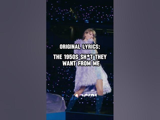 Taylor Swift Kids Bop Lyric Changes That Make No Sense (Part 12) #taylorswift #theerastour #lyrics