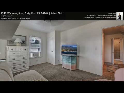 1142 Wyoming Ave, Forty Fort, PA home video tour